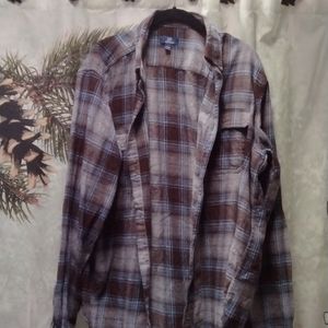 Men's Long Sleeve Button up  Shirt